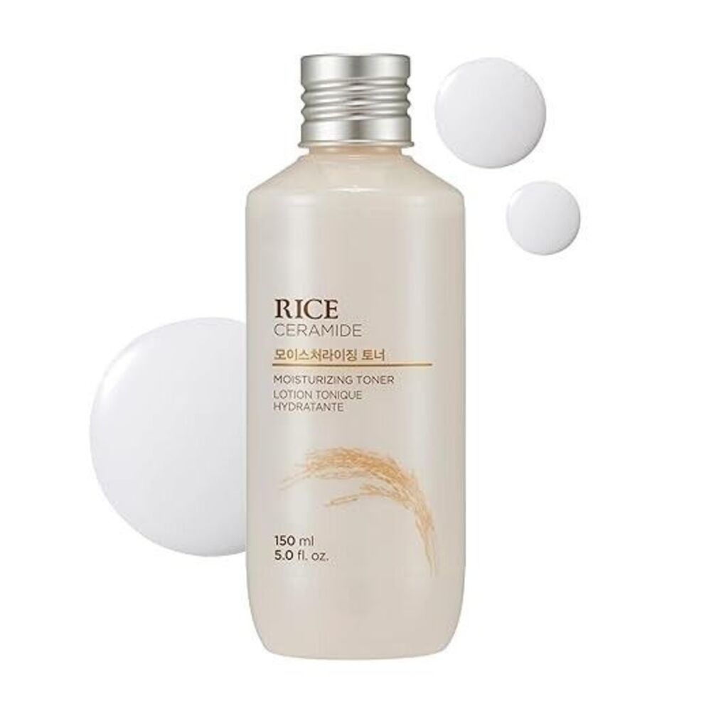 SOQU Moisturizing & Brightening Rice Toner Extract/Hyaluronic Acid/Niacinamide